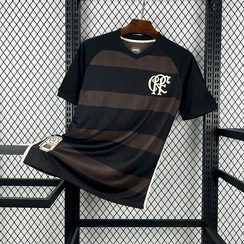 Maillot Flamengo Diamante Negro Gris Édition spéciale 25/26