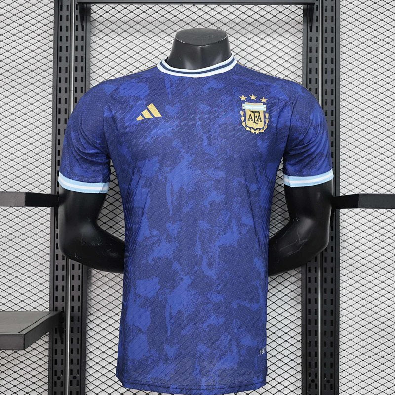 Maillot Argentina Navy Supllier Édition spéciale Player Version 25/26