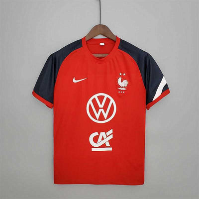 Maillot France Rouge Prématch 2021
