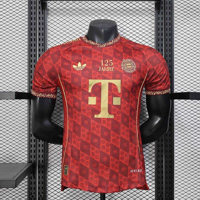 Maillot Bayern Munich 125 ans Rouge Player Version 25/26