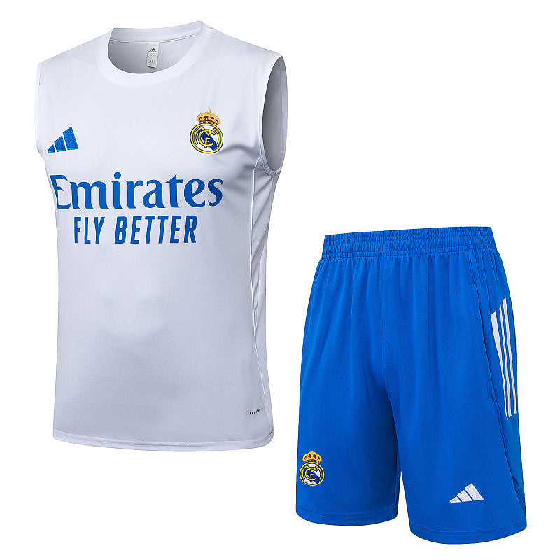Débardeur Real Madrid Blanc 25/26 (5)