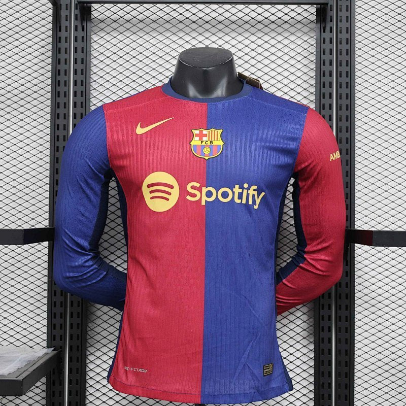 Maillot FC Barcelone Domicile Manches Longues 24/25