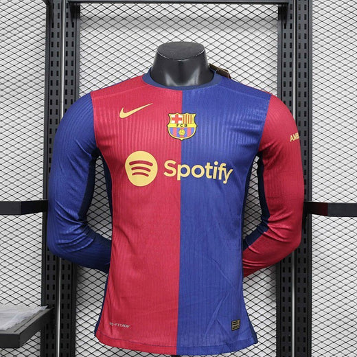 Maillot FC Barcelone Domicile Manches Longues 24/25