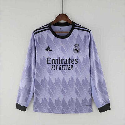 Maillot Real Madrid Extérieur Manches Longues 22/23