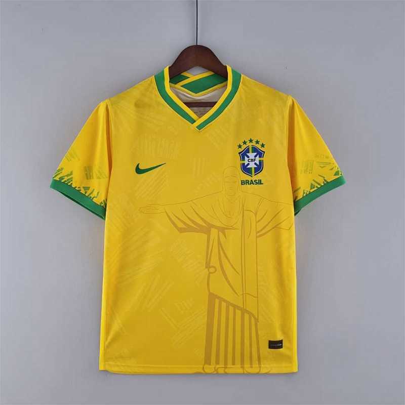 Maillot Brazil classic yellow 25/26