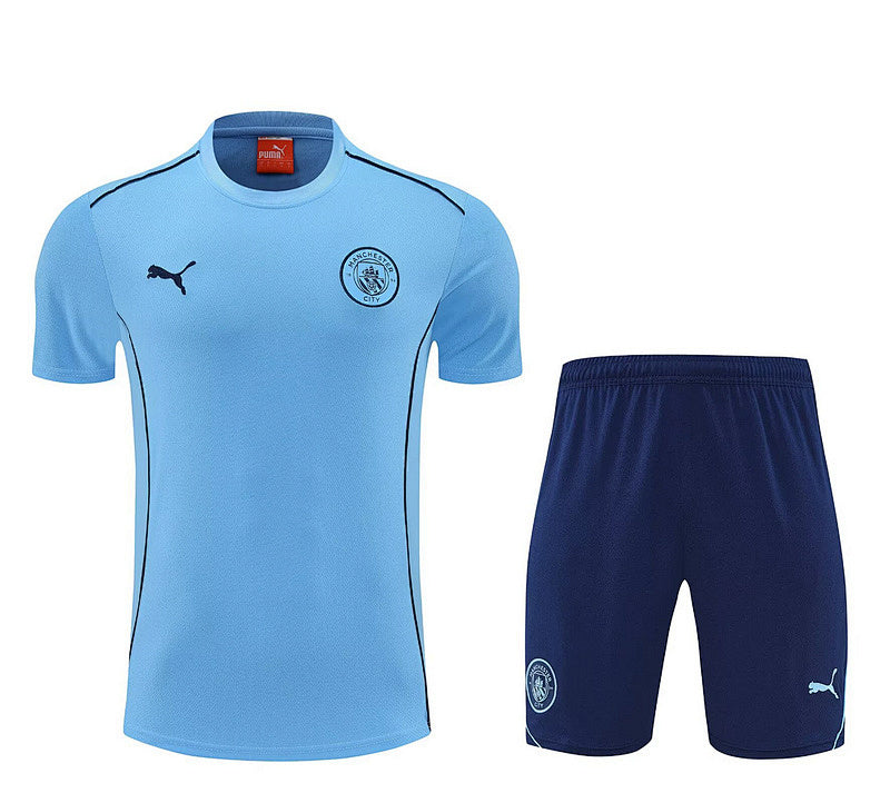 Ensemble Manchester City Bleu Prématch 25/26
