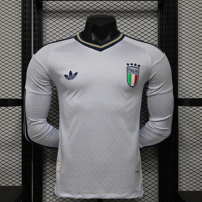 Camiseta Italia Visitante Manga Larga Copa del Mundo 2026