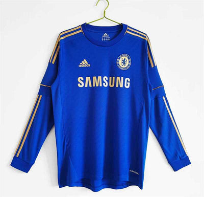 Maillot Chelsea Domicile Manches Longues Rétro 12/13