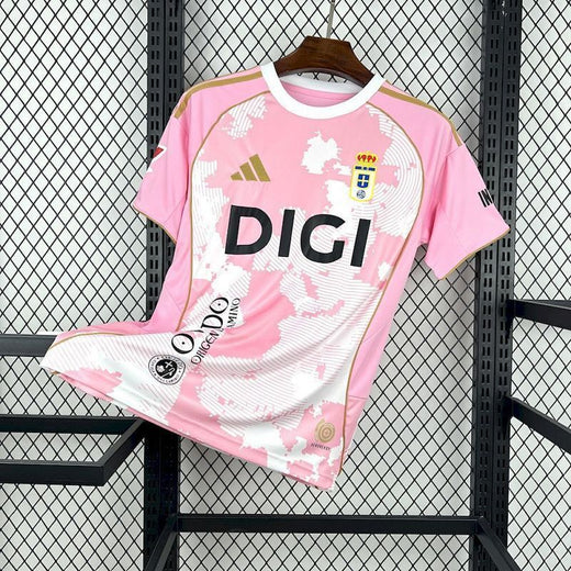 Maillot Real Oviedo Pink Édition spéciale 25/26