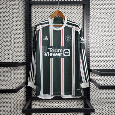 Maillot Manchester United Extérieur Manches Longues 23/24