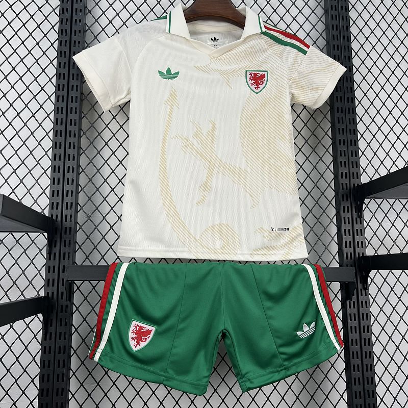Maillot Pays de Galles Extérieur Enfant Coupe du Monde 2026