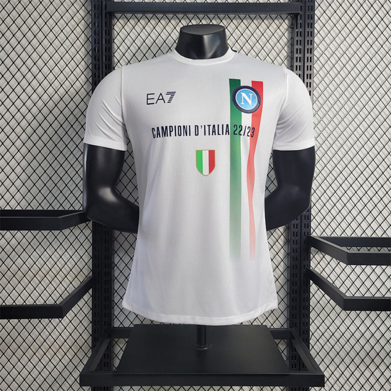 Maillot Naples Blanc Player Version 23/24