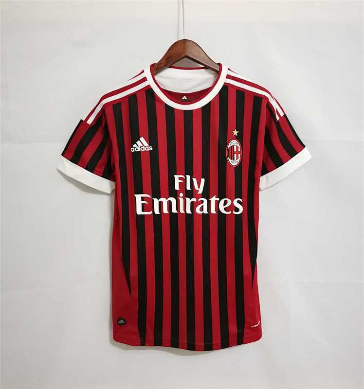 Maillot AC Milan Domicile Rétro 2011/12