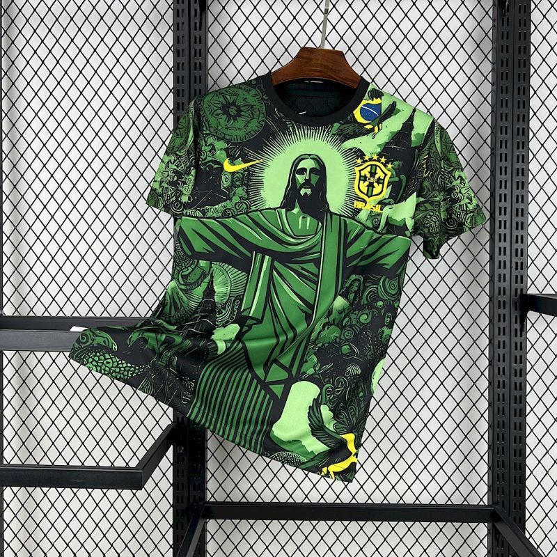 Maillot Brésil Christ Redeemer Édition spéciale 25/26