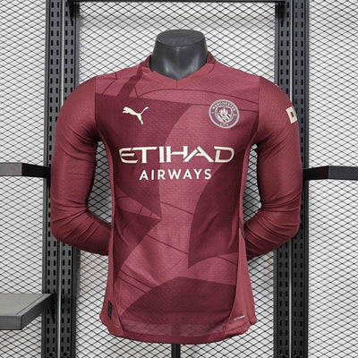 Maillot Manchester City Third Manches Longues 24/25