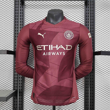 Maillot Manchester City Third Manches Longues 24/25