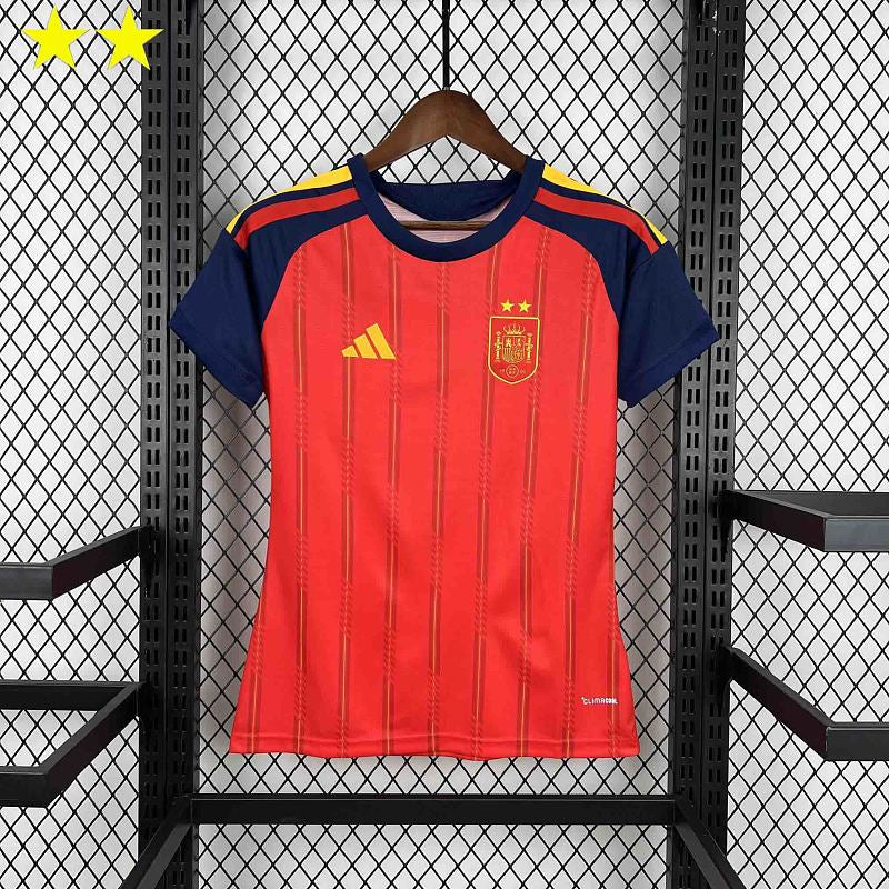 Maillot Femme Espagne Domicile 2 Étoiles 2026