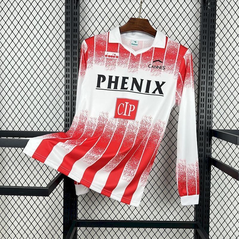 Maillot AS Cannes Vintage Domicile Rétro 91/92