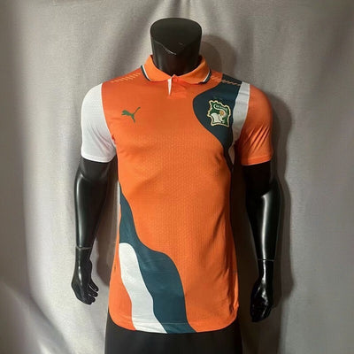 Maillot Côte d’Ivoire Orange Player Version 2023