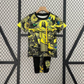 Ensemble Enfant Brazil Jesus Yellow Édition spéciale 24/25