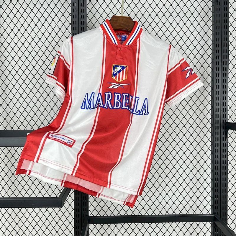 Maillot Atlético Madrid Domicile Rétro 1999/00