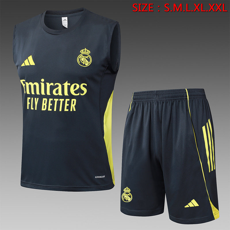 Débardeur Real Madrid Marine&Jaune 25/26