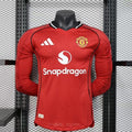 Maillot Manchester United Domicile Manches Longues 25/26