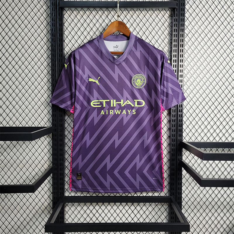 Maillot Manchester City Violet 23/24