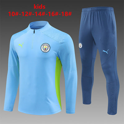 Kids Manchester City Tracksuit 24/25 (4)