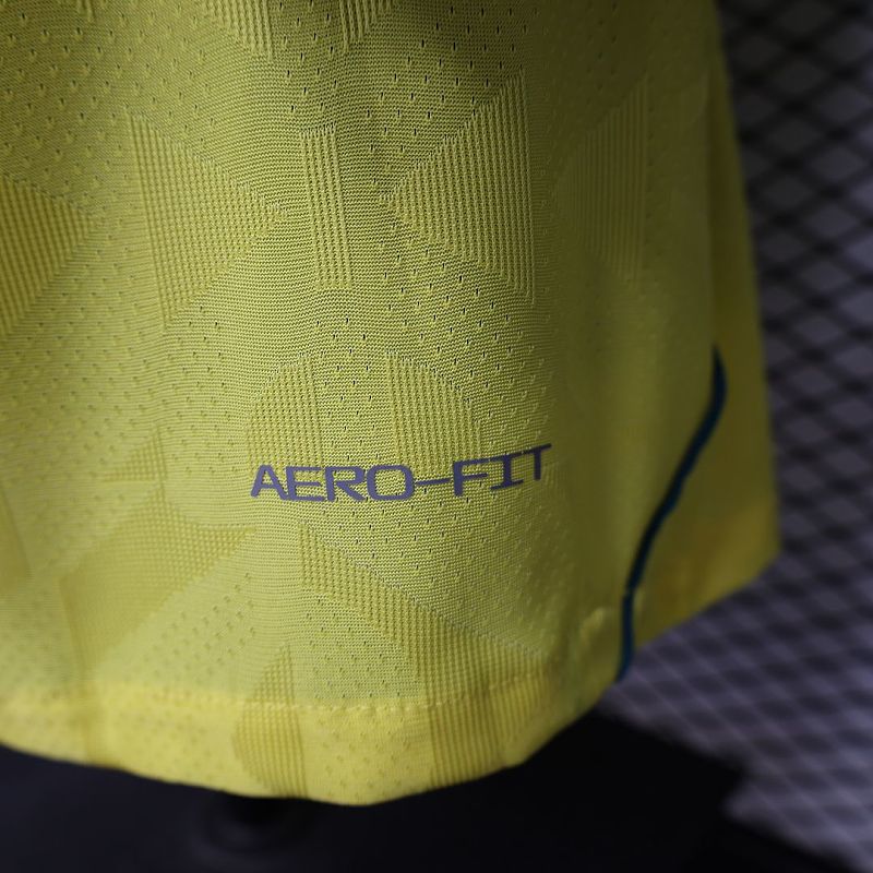 Maillot Brésil Domicile Manches Longues Coupe du Monde 2026