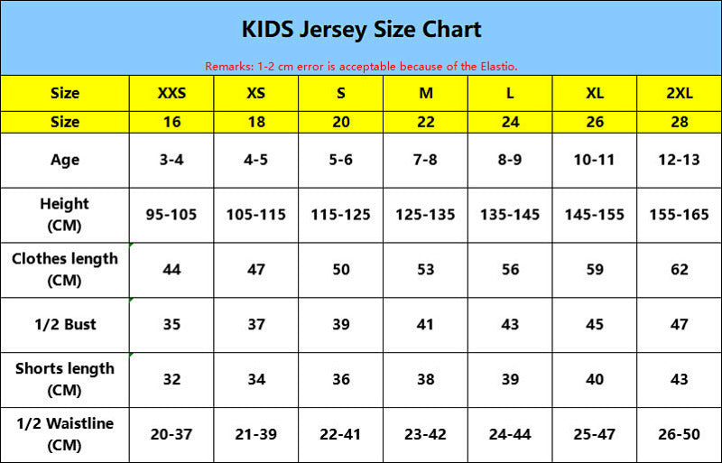 Ensemble Enfant Chart 25/26