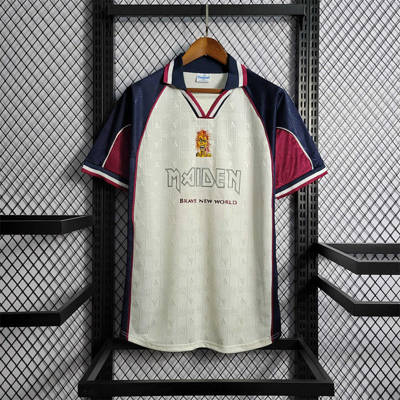 Camiseta West Ham Visitante Retro 1999/01