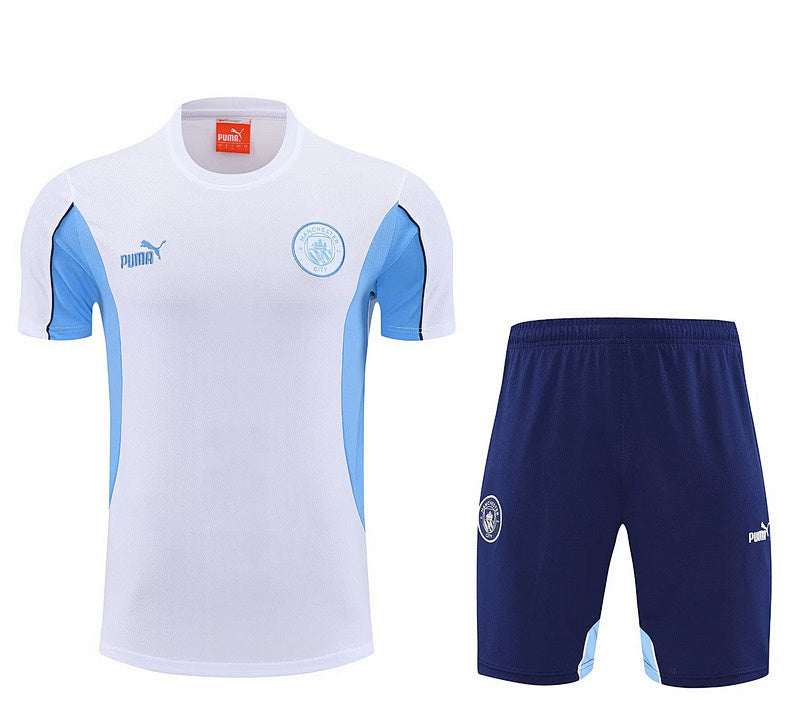 Ensemble Manchester City Blanc&Bleu Prématch 25/26
