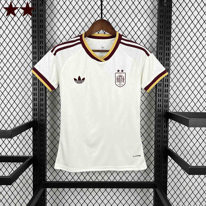 Maillot Femme Espagne Extérieur 2 Étoiles 2026