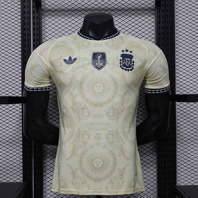 Maillot Argentine Beige T Édition spéciale Player Version 2026