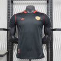 Maillot Manchester United Noir Player Version 25/26 (2)