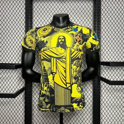 Maillot Brésil Jesus Redeemer Player Version 24/25