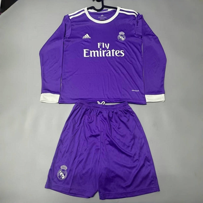 Maillot Real Madrid Extérieur Manches Longues 16/17