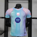 Maillot FC Barcelone Bleu Rose Édition spéciale Player Version 25/26