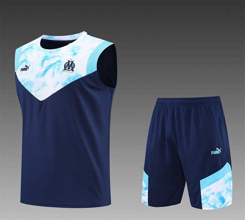 Débardeur Marseille Bleu foncé&Bleu 22/23