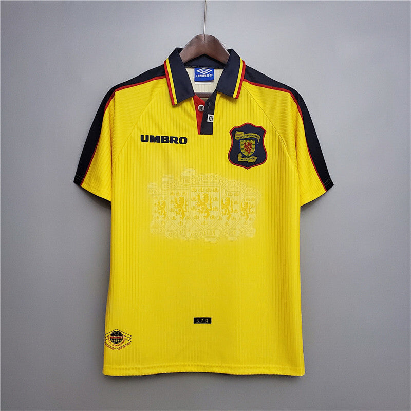 Maillot Écosse Jaune 96/98