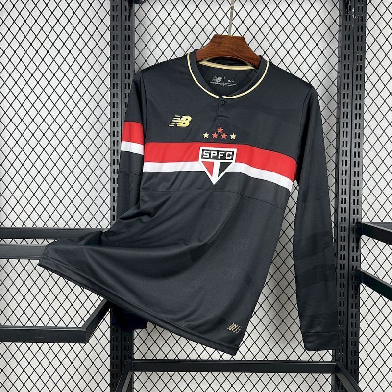 Maillot São Paulo Third Manches Longues 25/26