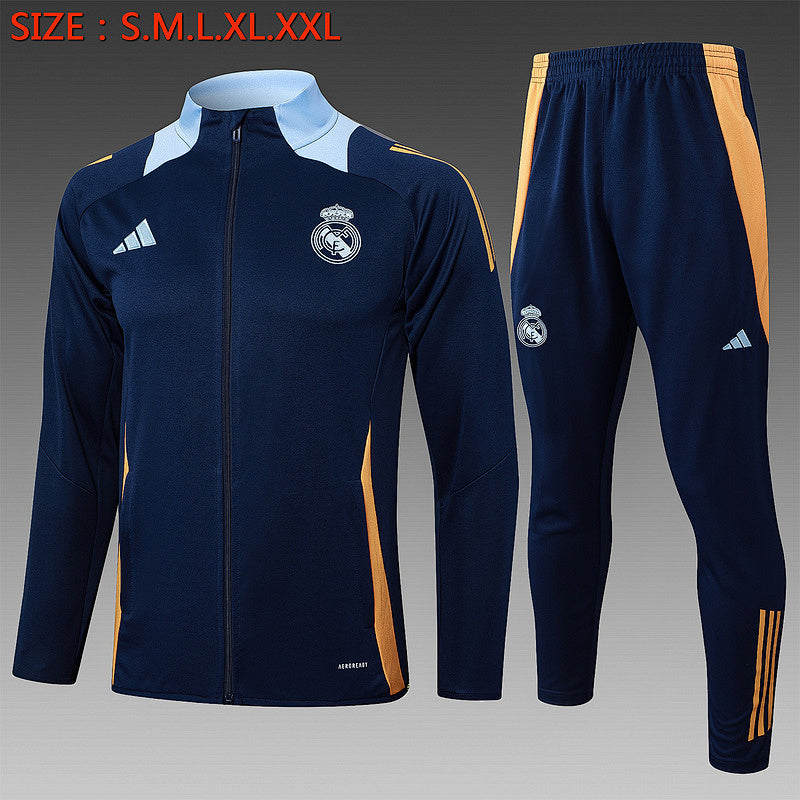 Survêtement Real Madrid Marine&Jaune 24/25