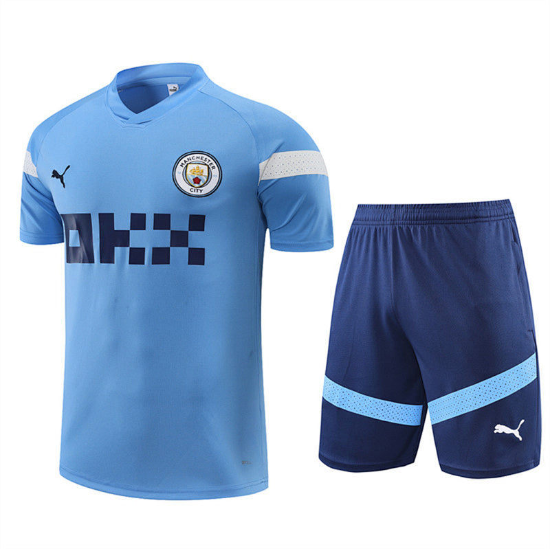 Ensemble Manchester City Bleu Prématch 22/23 (2)