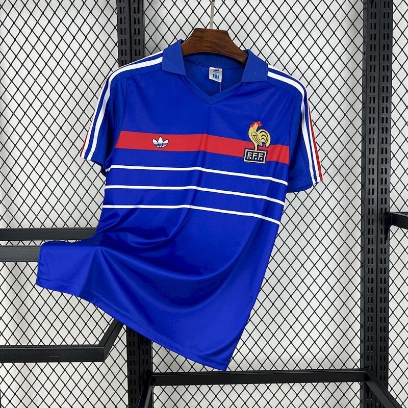 Maillot France Vintage Domicile Rétro 1984