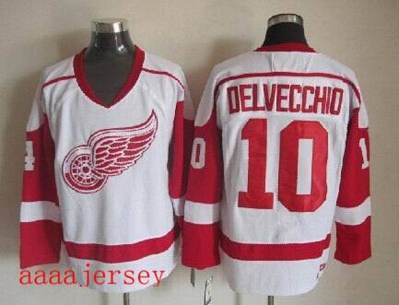 Maillot Wings ice hockey Rétro Vintage