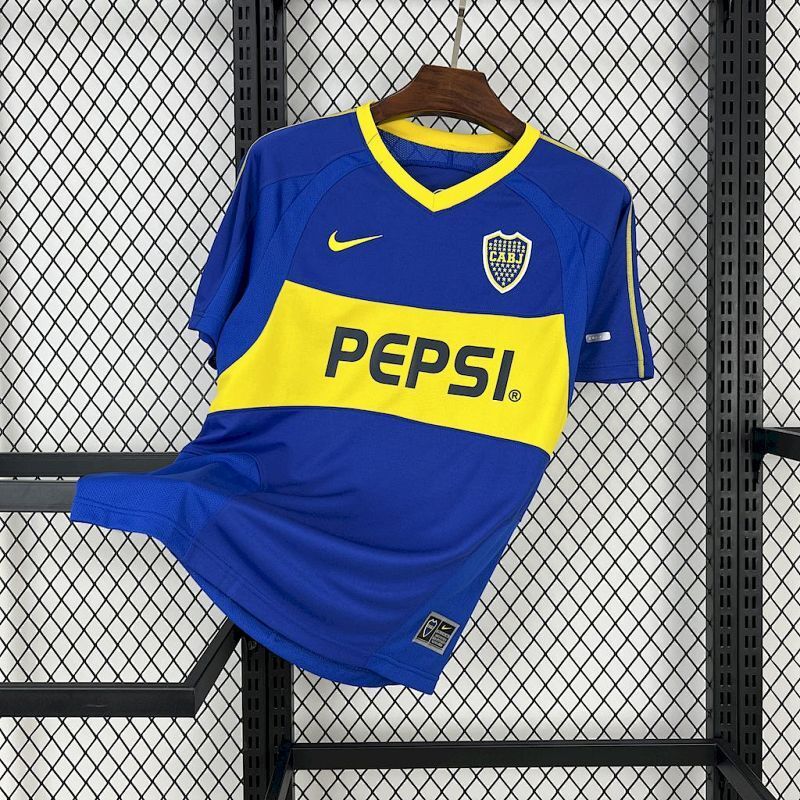 Maillot Boca Juniors Domicile Rétro 2003/04
