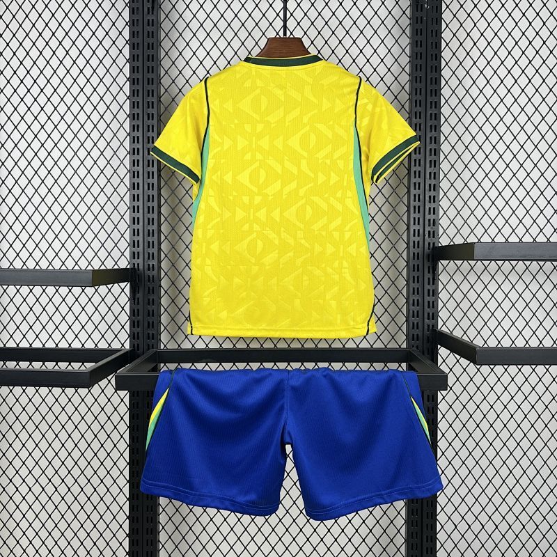 Maillot Brésil Domicile Enfant Coupe du Monde 2026