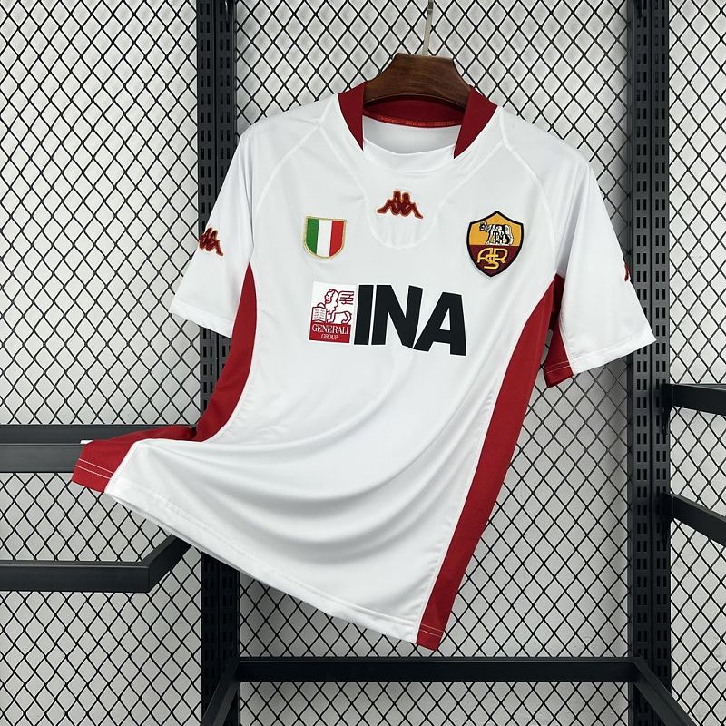 Maillot AS Roma Extérieur Rétro 2001/02