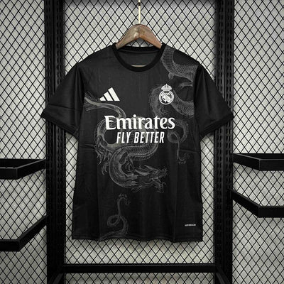 Maillot Real Madrid Dragon Noir Édition spéciale 24/25